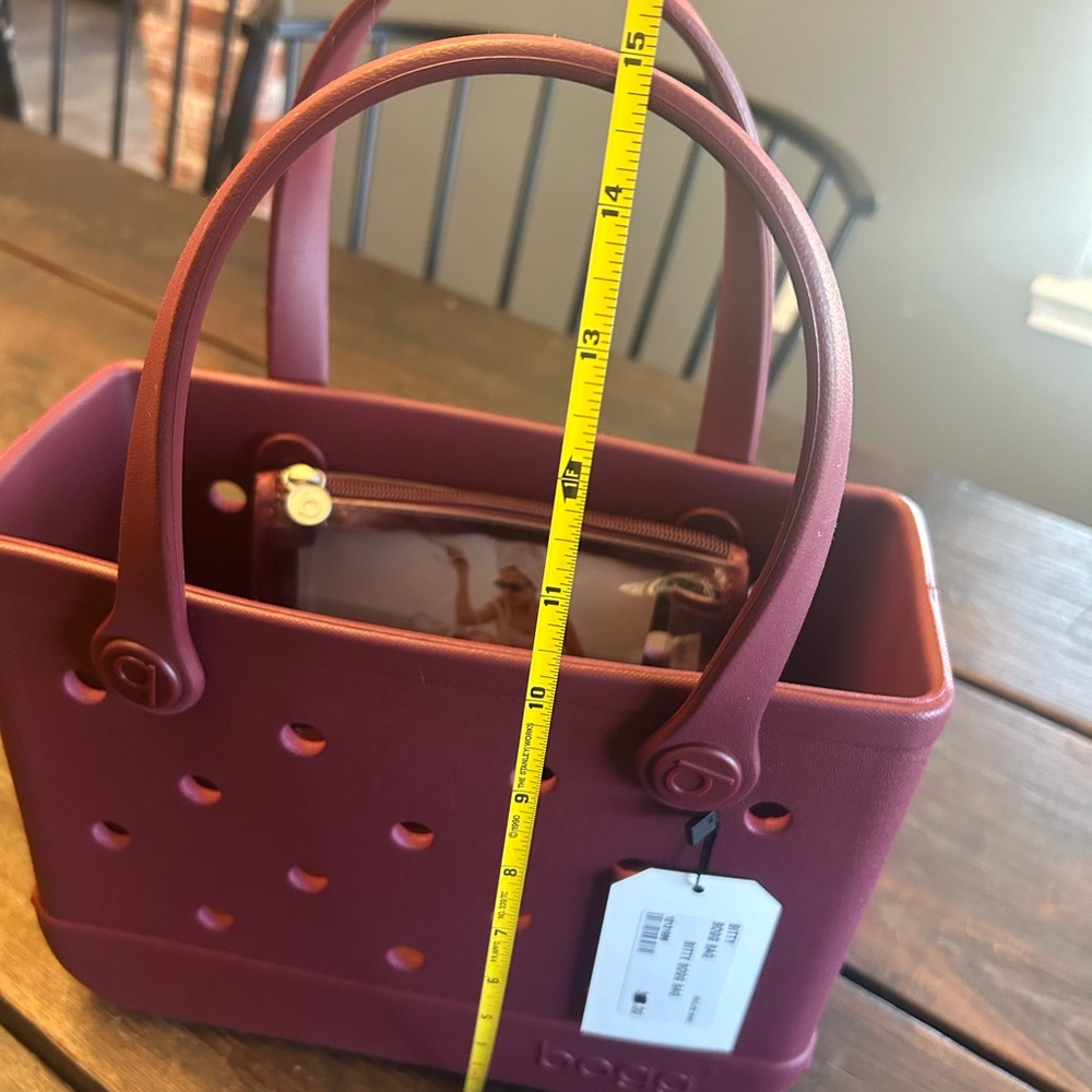 Bitty Bogg Tote Bag - Mulled Wine - NWT - Picture 5 of 7